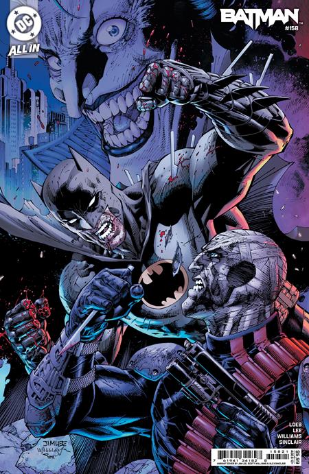 BATMAN #158 CVR B JIM LEE & SCOTT WILLIAMS CONNECTING CARD STOCK VAR (1 OF 2)