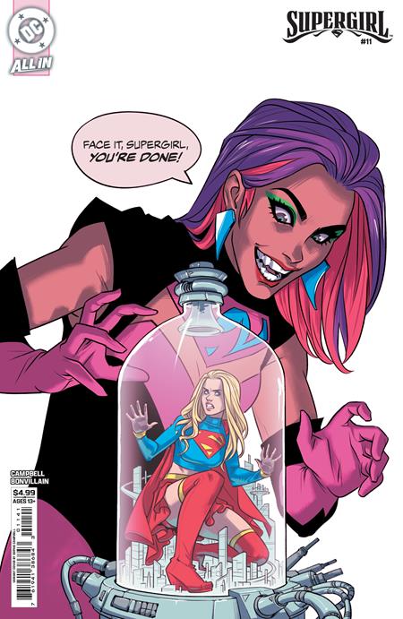 SUPERGIRL #11 CVR D SOPHIE CAMPBELL CARD STOCK VAR