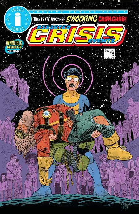 ASSORTED CRISIS EVENTS #9 Cover C - ERIC ZAWADZKI INVINCIBLE TEAM UP
