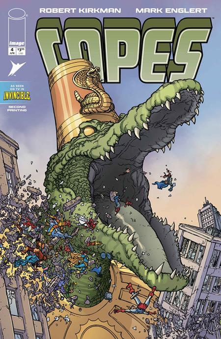 INVINCIBLE UNIVERSE CAPES #4 [2ND PRINTING] STANDARD