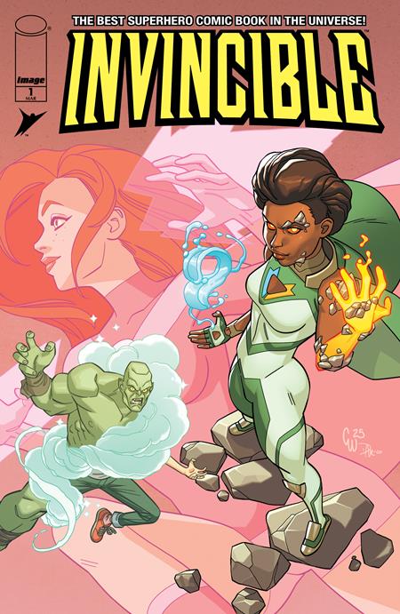 Invincible Foil Edition #1 Reprint Invincible vs Exclusive Var