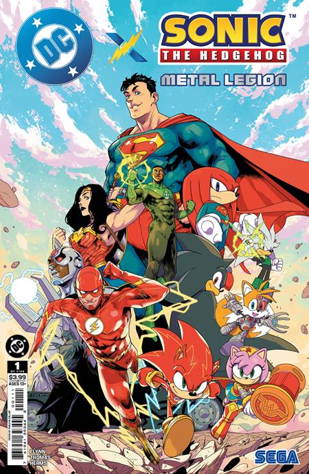 DC X SONIC THE HEDGEHOG THE METAL LEGION #1 (OF 5)