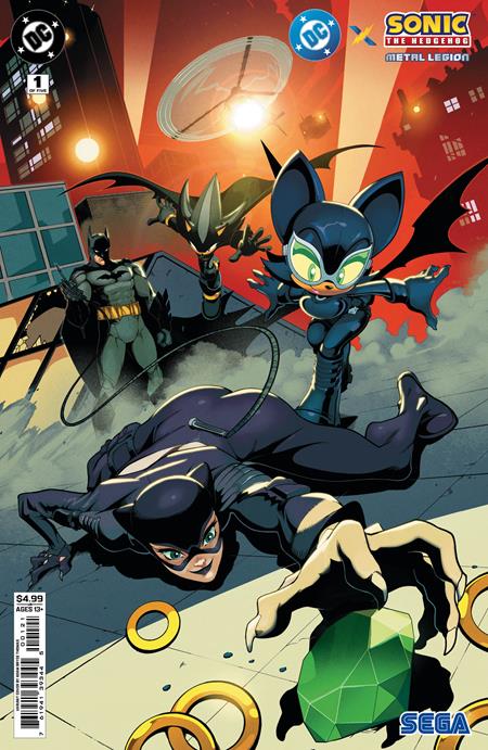 DC X SONIC THE HEDGEHOG THE METAL LEGION #1 (OF 5)