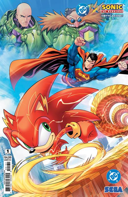 DC X SONIC THE HEDGEHOG THE METAL LEGION #1 (OF 5)