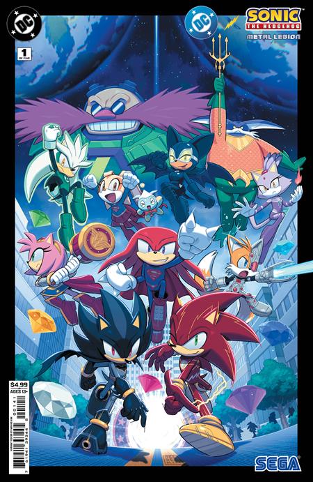 DC X SONIC THE HEDGEHOG THE METAL LEGION #1 (OF 5)