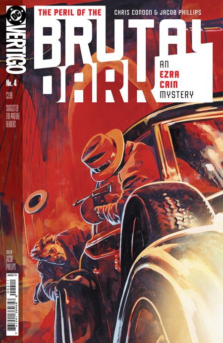 THE PERIL OF THE BRUTAL DARK AN EZRA CAIN MYSTERY #4 (OF 6) — Cover A