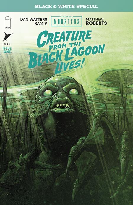 UNIVERSAL MONSTERS CREATURE FROM THE BLACK LAGOON LIVES BLACK & WHITE SPECIAL #1 (OF 2) — Cover A
