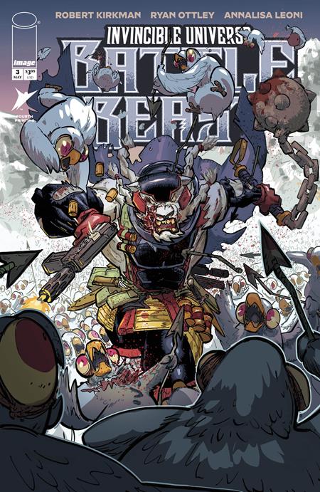 INVINCIBLE UNIVERSE BATTLE BEAST #3 4TH PTG — Cover A
