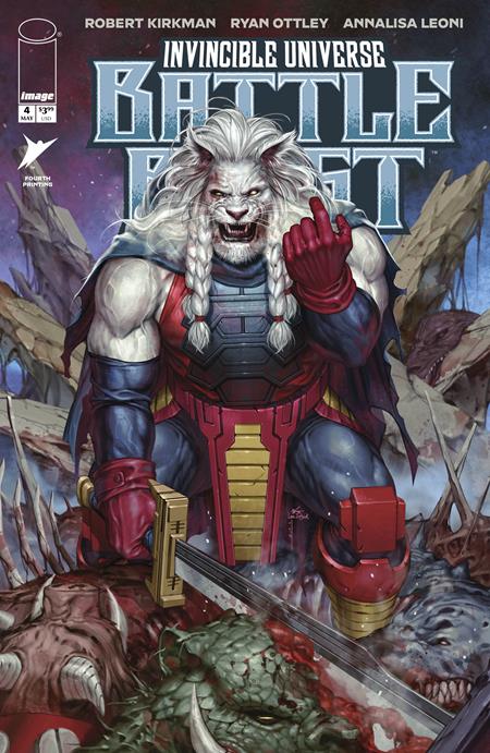 INVINCIBLE UNIVERSE BATTLE BEAST #4 4TH PTG — Cover A