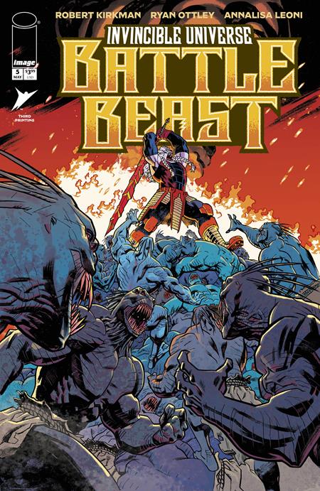INVINCIBLE UNIVERSE BATTLE BEAST #5 3RD PTG — Cover A