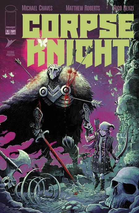 CORPSE KNIGHT #1 (OF 6) 2ND PTG — Cover A