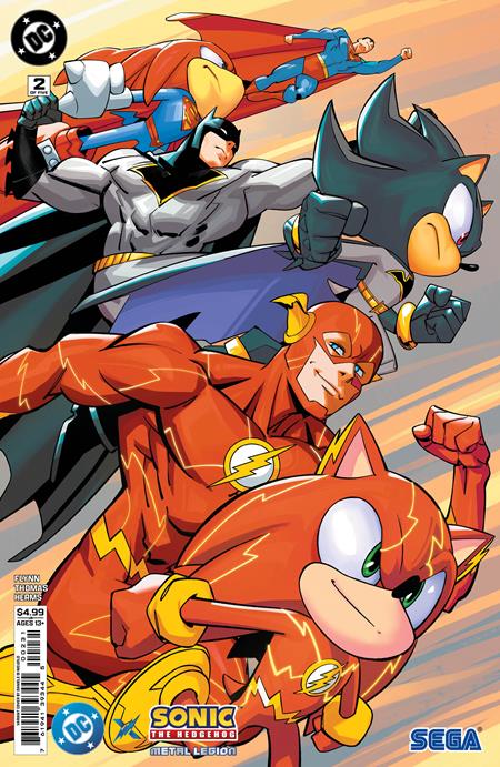 DC X SONIC THE HEDGEHOG THE METAL LEGION #2 (OF 5) — Cover C