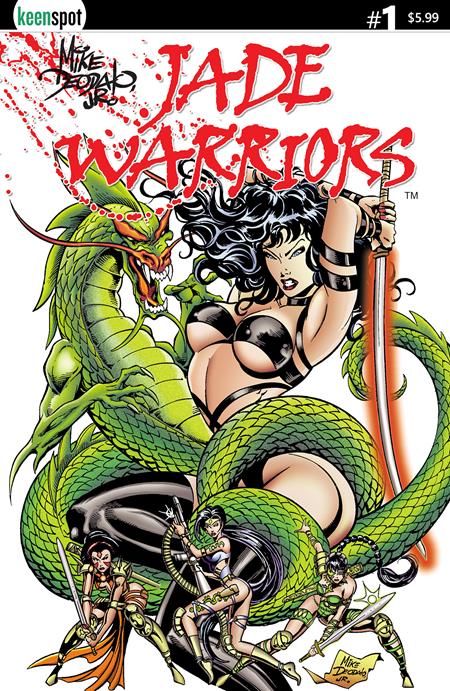 JADE WARRIORS #1 CVR B MIKE DEODATO DRAGON HUNTERS VAR