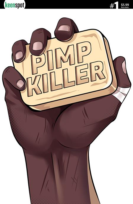 PIMP KILLER #1 Cover B - VINTAGE CARTOON FIGHT CLUB HOMAGE