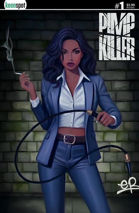 PIMP KILLER #1 Cover C - ELLE PETROVICH WHIP IT