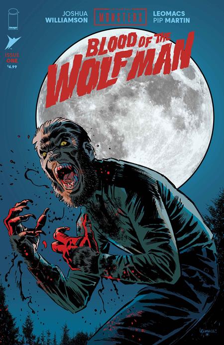 UNIVERSAL MONSTERS BLOOD OF THE WOLF MAN #1 (OF 4) CVR A LEOMACS & PIP MARTIN