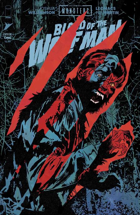 UNIVERSAL MONSTERS BLOOD OF THE WOLF MAN #1 (OF 4) Cover I - MICHAEL WALSH DIE CUT FOIL REVEAL