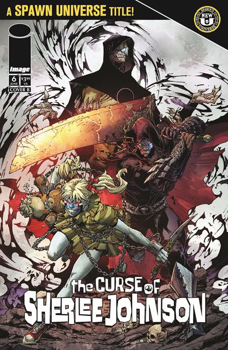 SPAWN THE CURSE OF SHERLEE JOHNSON #6 CVR B BRETT BOOTH VAR