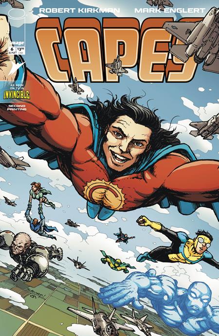 INVINCIBLE UNIVERSE CAPES #6 2ND PRINTING