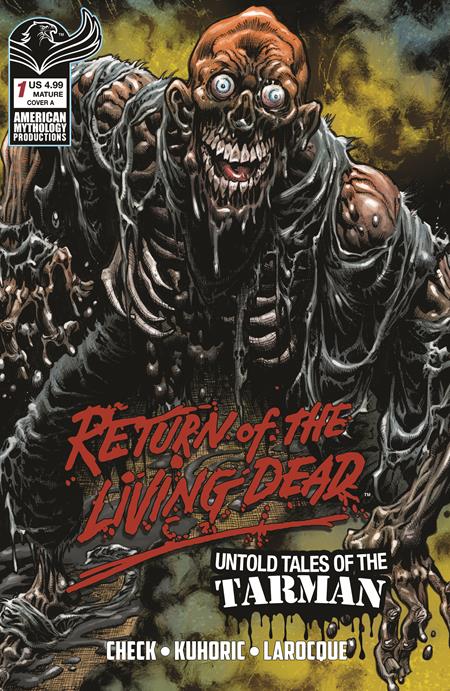 RETURN LIVING DEAD UNTOLD TALES OF TARMAN #1 Cover A - KYLE HOTZ Previously Solicted Thru Diamond