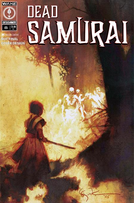 DEAD SAMURAI #8 Cover A - BILL SIENKIEWICZ