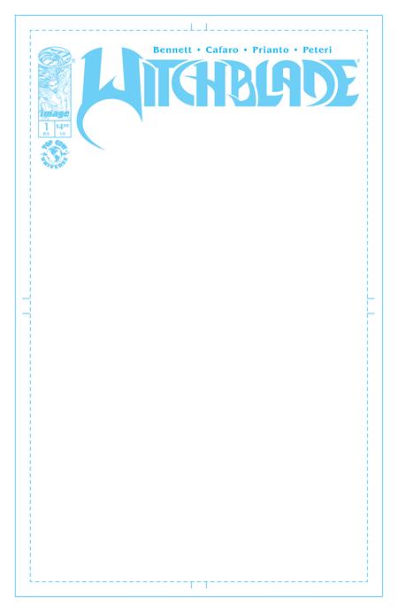 WITCHBLADE #1 (2024) CVR C BLANK SKETCH VAR