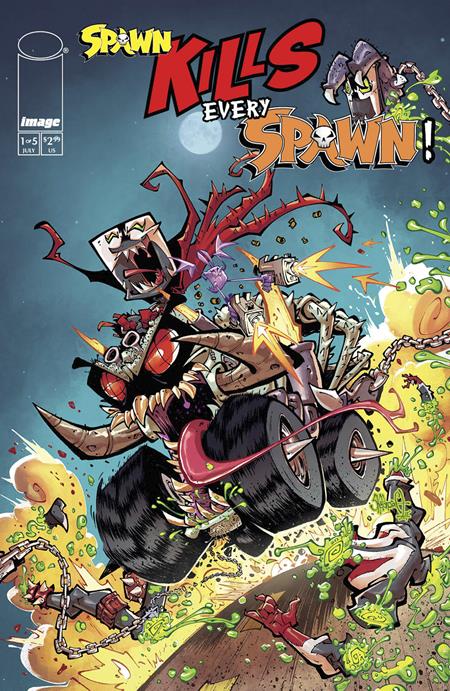 SPAWN KILLS EVERY SPAWN #1 -5 CVR A COMPLETE SET/RUN
