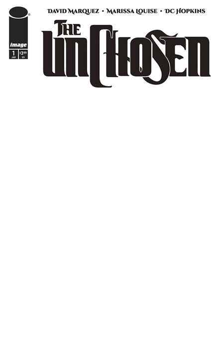 UNCHOSEN #1 (OF 4) CVR E BLANK SKETCH VAR