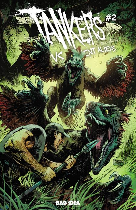 TANKERS VS ANCIENT ALIENS #2 (OF 5) CVR A GABRIEL HARDMAN