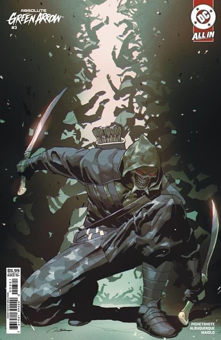 ABSOLUTE GREEN ARROW #3 (OF 6) Cover B - GERALD PAREL CARD STOCK