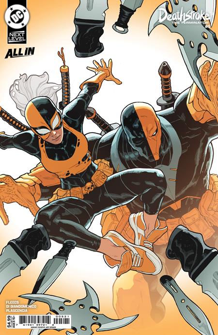DEATHSTROKE THE TERMINATOR #5 Cover B - JEFF SPOKES CARD STOCK