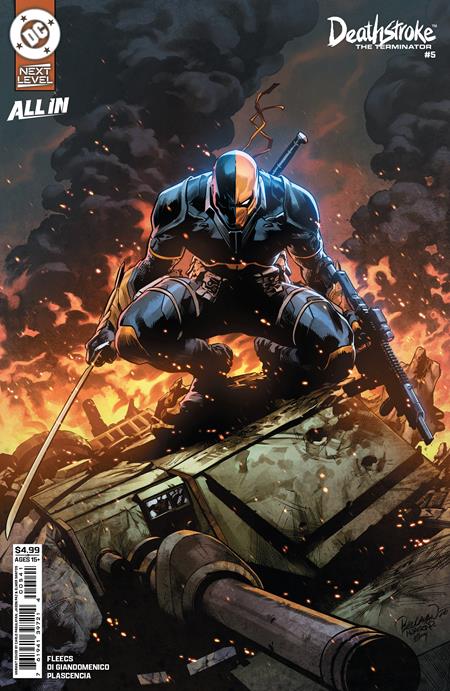 DEATHSTROKE THE TERMINATOR #5 Cover D - CARLO PAGULAYAN CARD STOCK