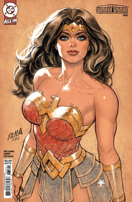 WONDER WOMAN #35 Cover B - DAVID NAKAYAMA CARD STOCK