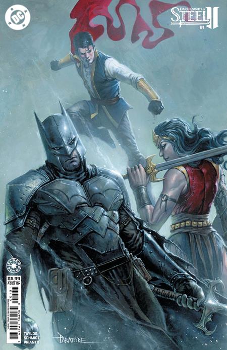 DARK KNIGHTS OF STEEL II #1 (OF 12) Cover C - DAVIDE PARATORE CARD STOCK