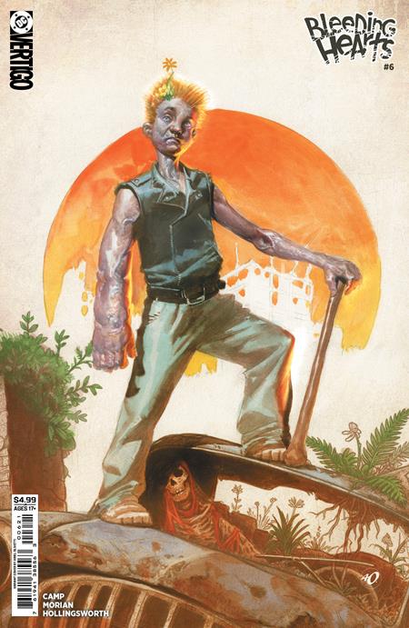 BLEEDING HEARTS #6 Cover B - ARIEL OLIVETTI CARD STOCK