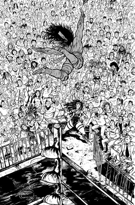 DO A POWERBOMB BLACK AND WHITE #1 (OF 3)
