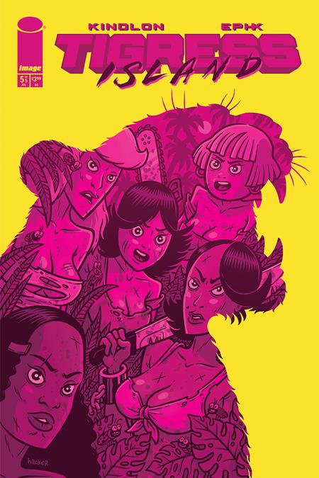 Tigress Island #5 Cover C Michael Hacker