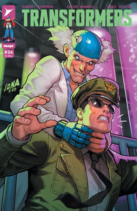 TRANSFORMERS #34 Cover A - DAVID NAKAYAMA