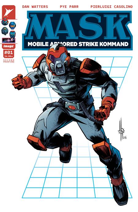 MASK #1 2ND PRINTING Cover A - JASON HOWARD