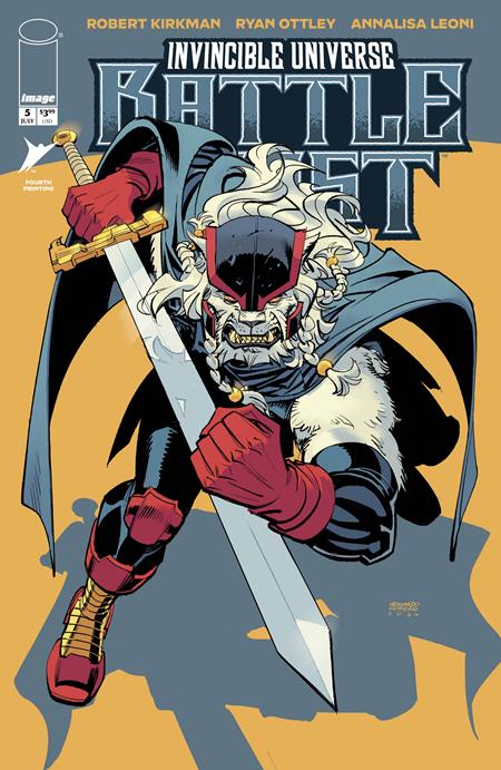 INVINCIBLE UNIVERSE BATTLE BEAST #5 4TH PRINTING