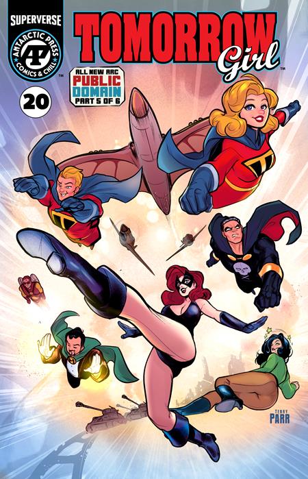 TOMORROW GIRL #20 — Cover A