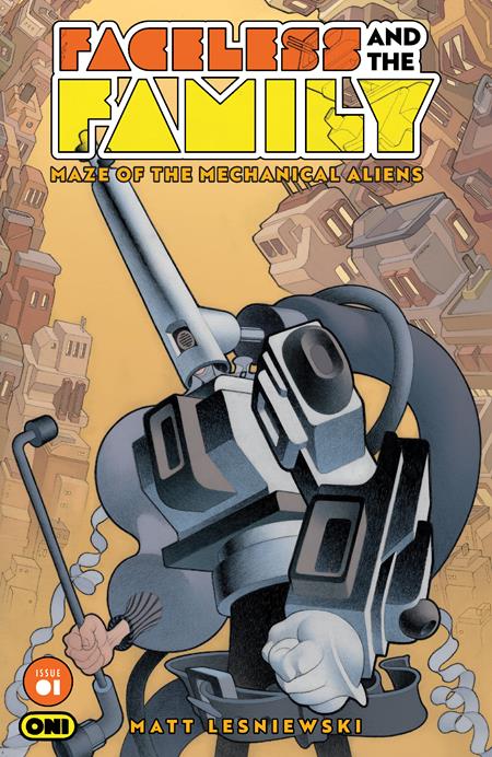 FACELESS AND THE FAMILY MAZE OF THE MECHANICAL ALIENS #1 (OF 4) — Cover A