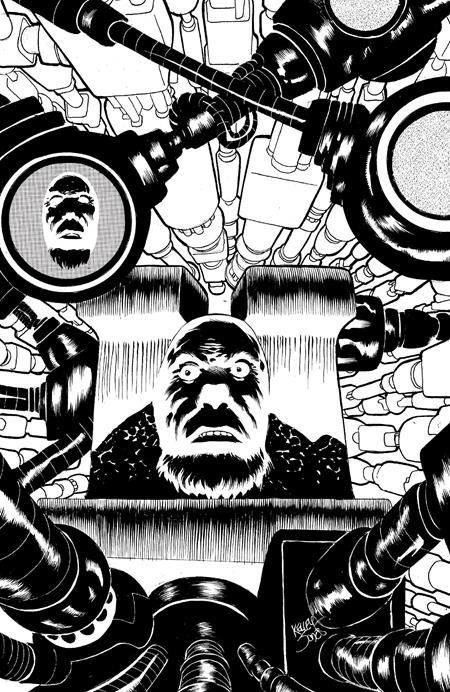 FACELESS AND THE FAMILY MAZE OF THE MECHANICAL ALIENS #1 (OF 4)