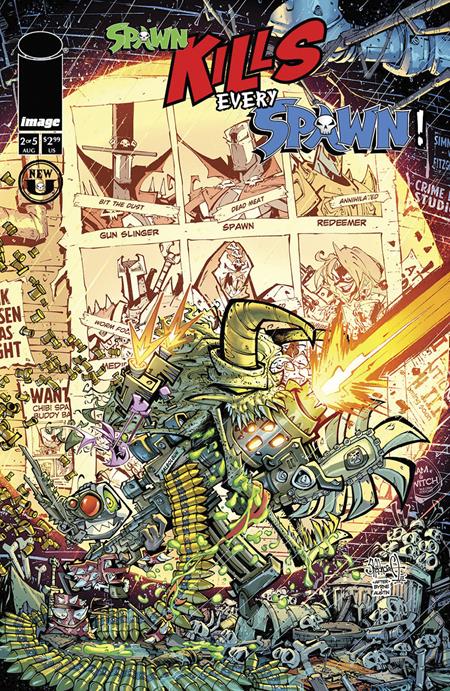 SPAWN KILLS EVERY SPAWN #1 -5 CVR A COMPLETE SET/RUN