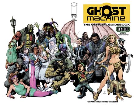 GHOST MACHINE THE OFFICIAL GUIDEBOOK #5 (OF 5)