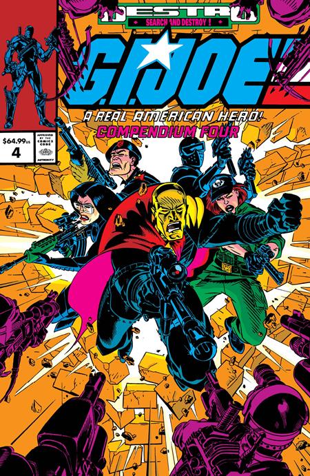 GI JOE A REAL AMERICAN HERO COMPENDIUM TP VOL 04 DIRECT MARKET EXCLUSIVE MICHAEL GOLDEN