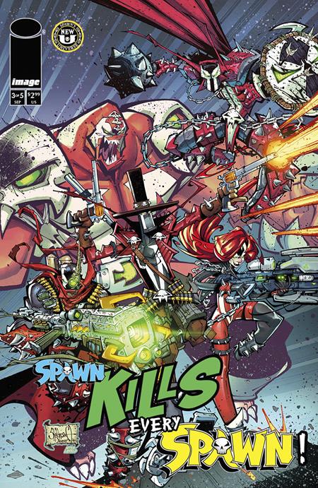 SPAWN KILLS EVERY SPAWN #1 -5 CVR A COMPLETE SET/RUN