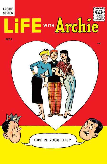 LIFE WITH ARCHIE #1 FACSIMILE Cover A - HARRY LUCEY TERRY SZENICS