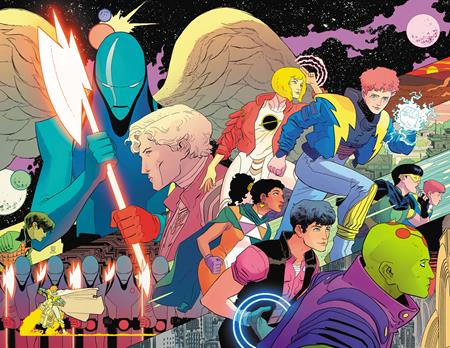 LEGION OF SUPER-HEROES #1 Cover A - HAYDEN SHERMAN WRAPAROUND