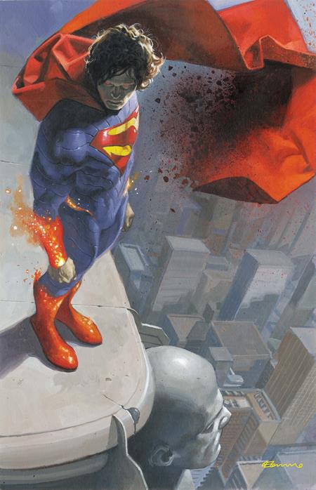 ABSOLUTE SUPERMAN #23 Cover D - FABRIZIO DE TOMMASO CARD STOCK